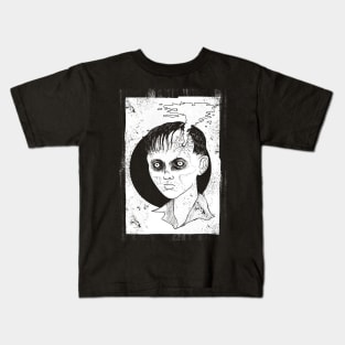 The Devil's Backbone Santi (white print) Kids T-Shirt